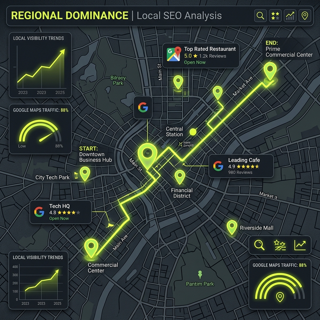 Local SEO for NEMT: How to Rank in Google Maps